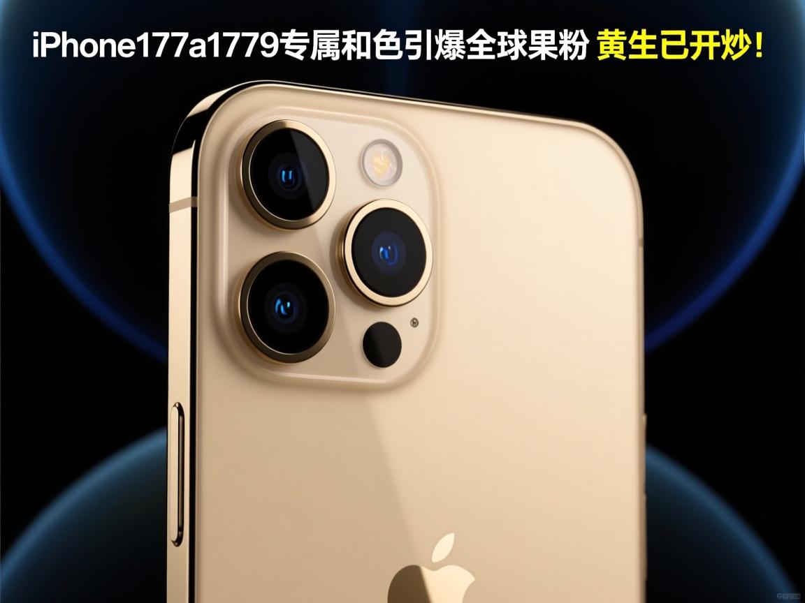 iPhone 17日版颜色曝光!7a1779专属和色引爆全球果粉,黄牛已开炒!