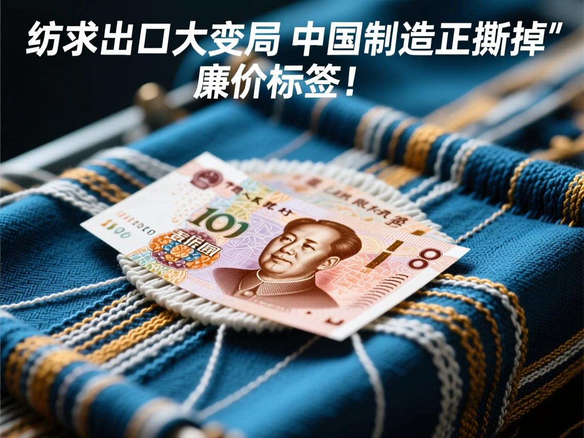 纺织出口大变局,中国制造正撕掉廉价标签!