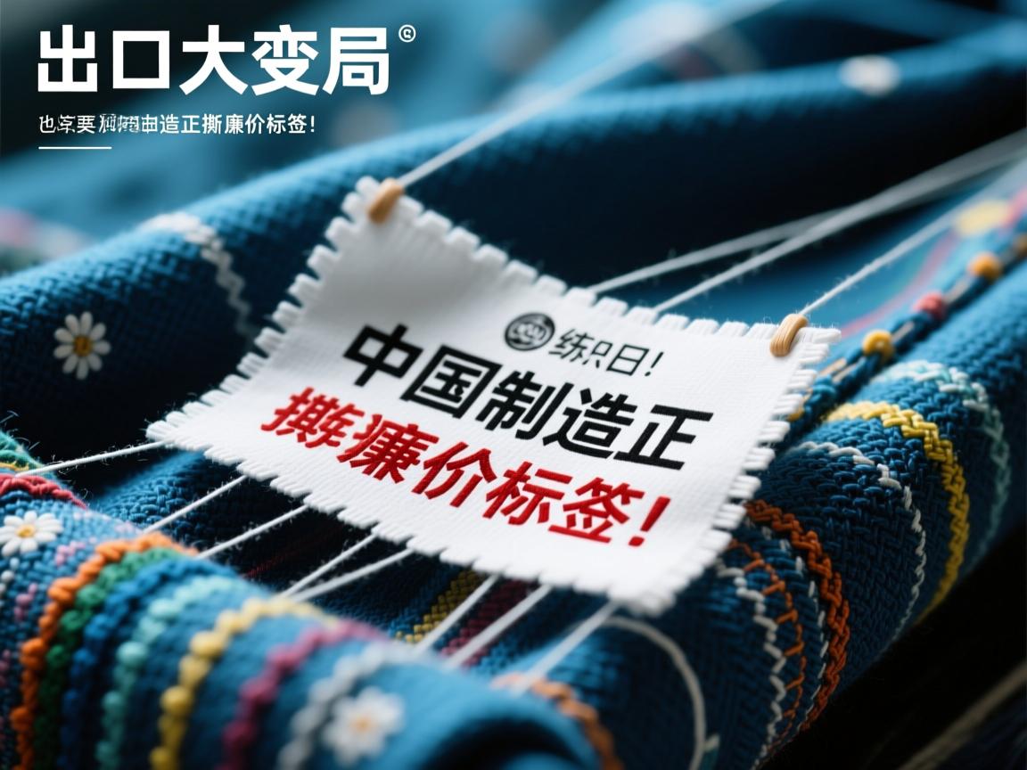 纺织出口大变局,中国制造正撕掉廉价标签!