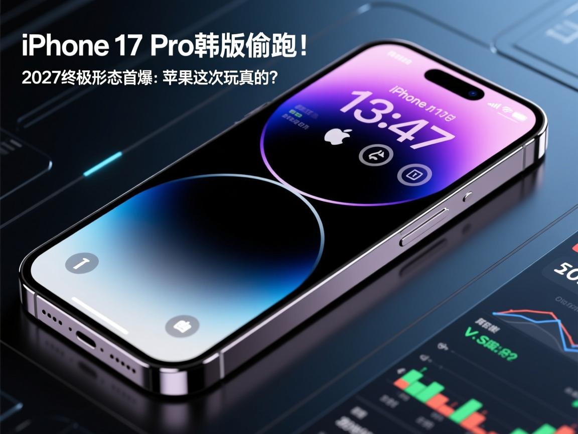 iPhone 17 Pro韩版偷跑!2027终极形态首曝,苹果这次玩真的?