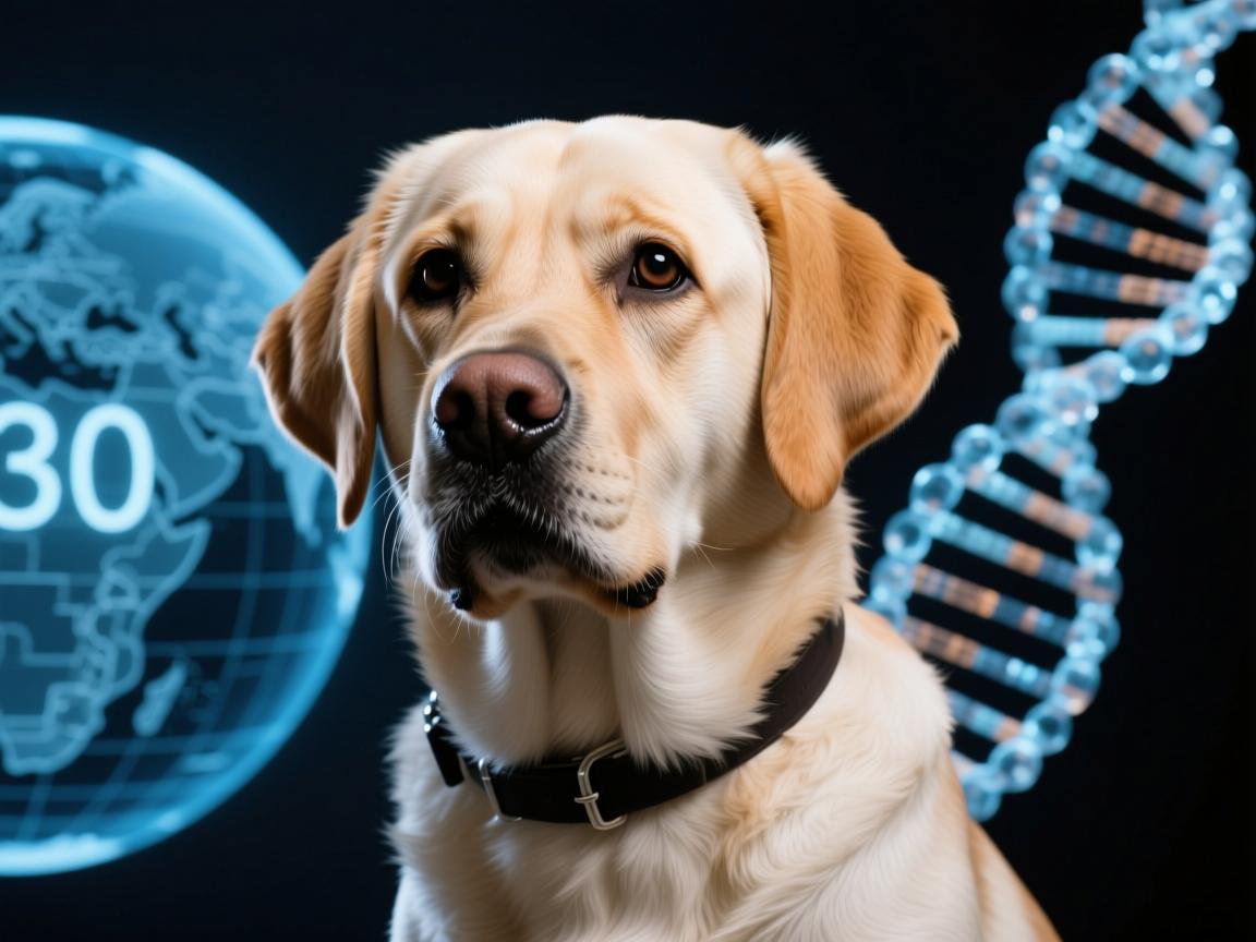拉布拉多犬变种30,基因突破还是伦理深渊?全球首例培育者独家揭秘