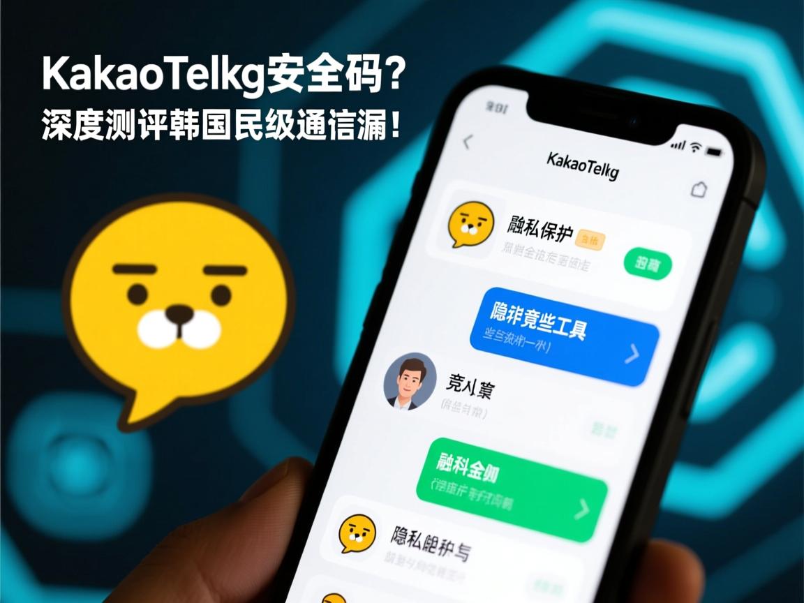 KakaoTalk安全吗?深度测评韩国国民级通讯工具,隐私保护竟有这些漏洞!