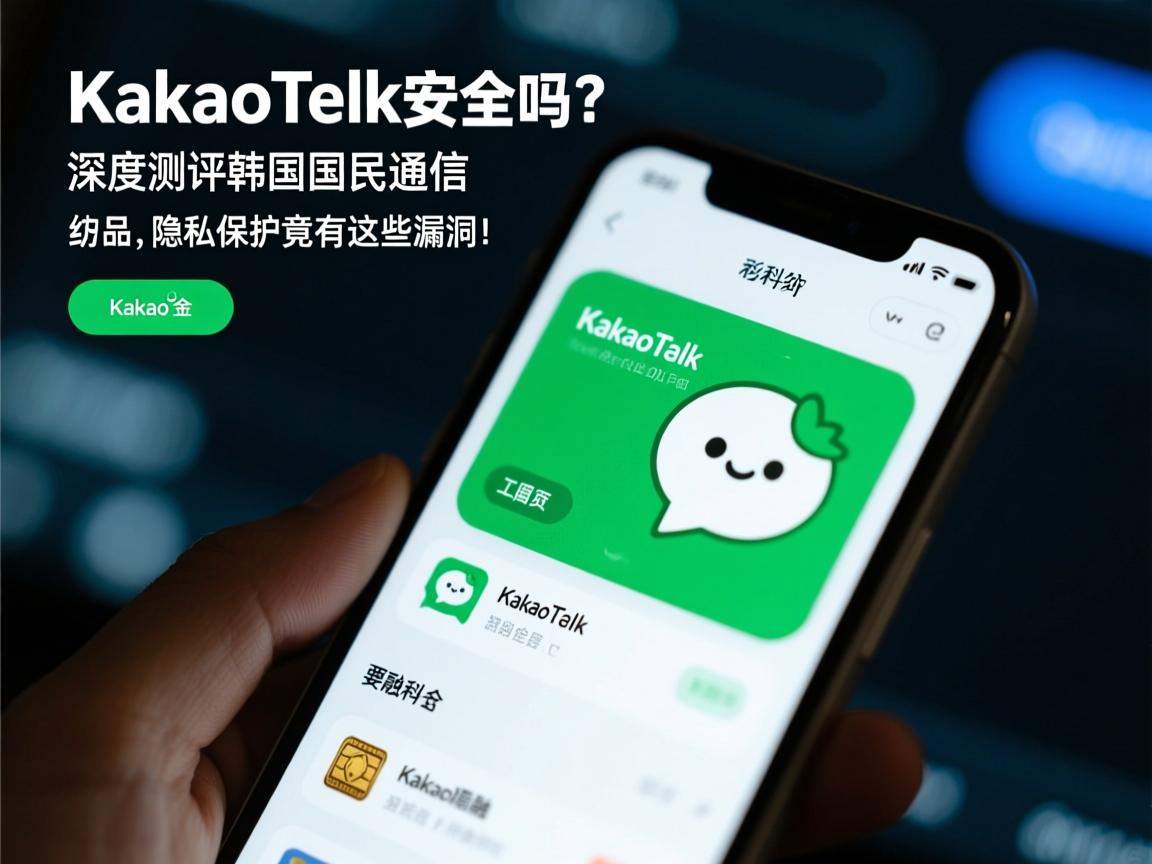 KakaoTalk安全吗?深度测评韩国国民级通讯工具,隐私保护竟有这些漏洞!