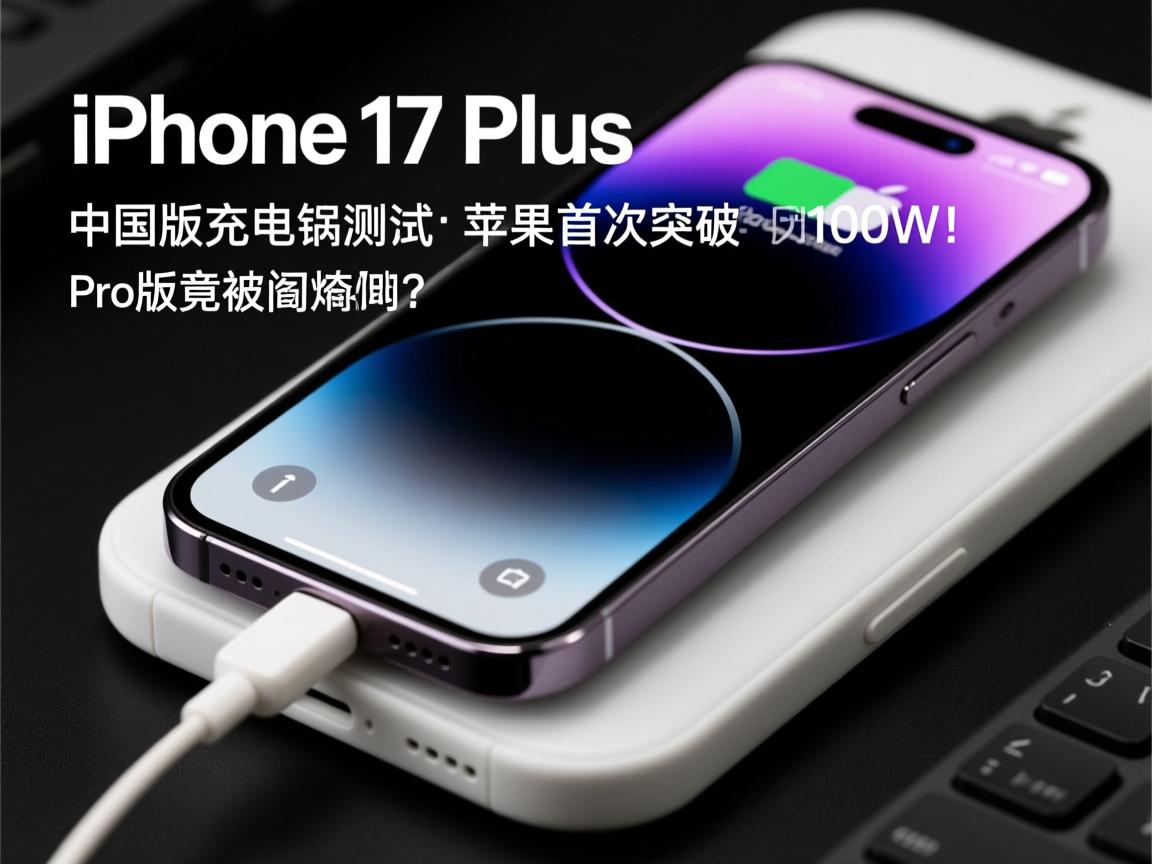 iPhone 17 Plus中国版充电实测,苹果首次突破100W!Pro版竟被阉割?网友炸锅