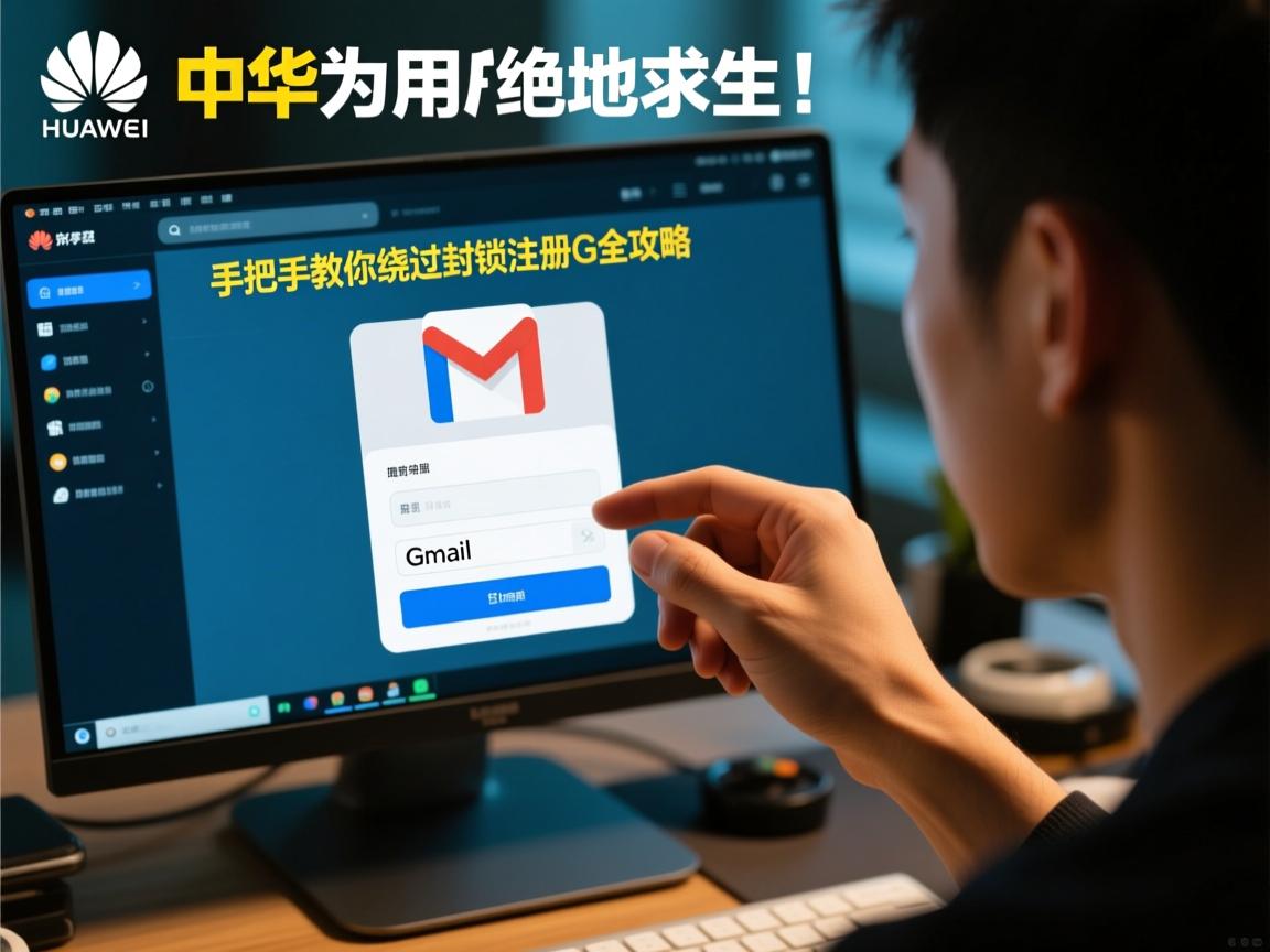 华为用户绝地求生!手把手教你绕过封锁注册Gmail全攻略