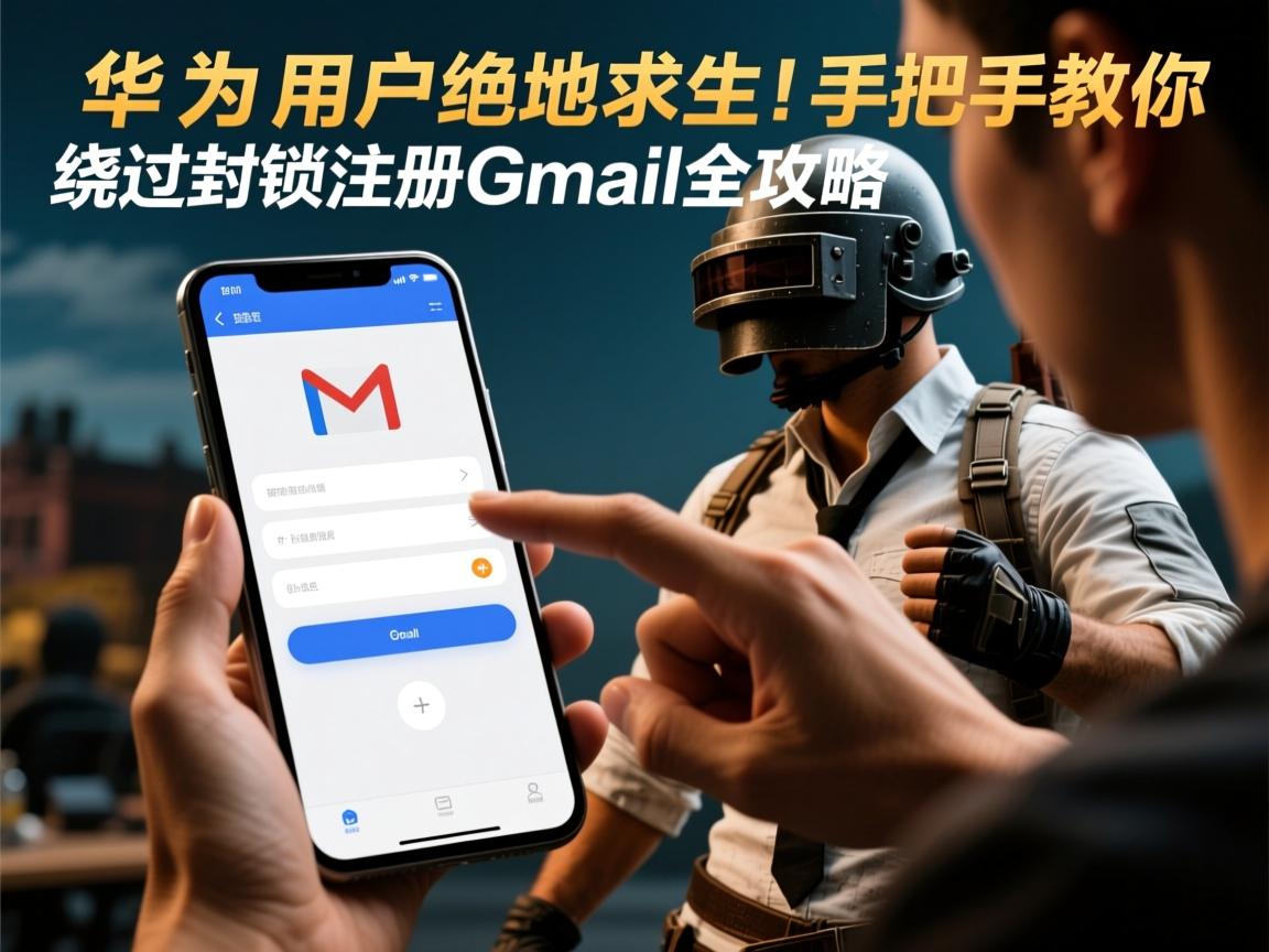 华为用户绝地求生!手把手教你绕过封锁注册Gmail全攻略