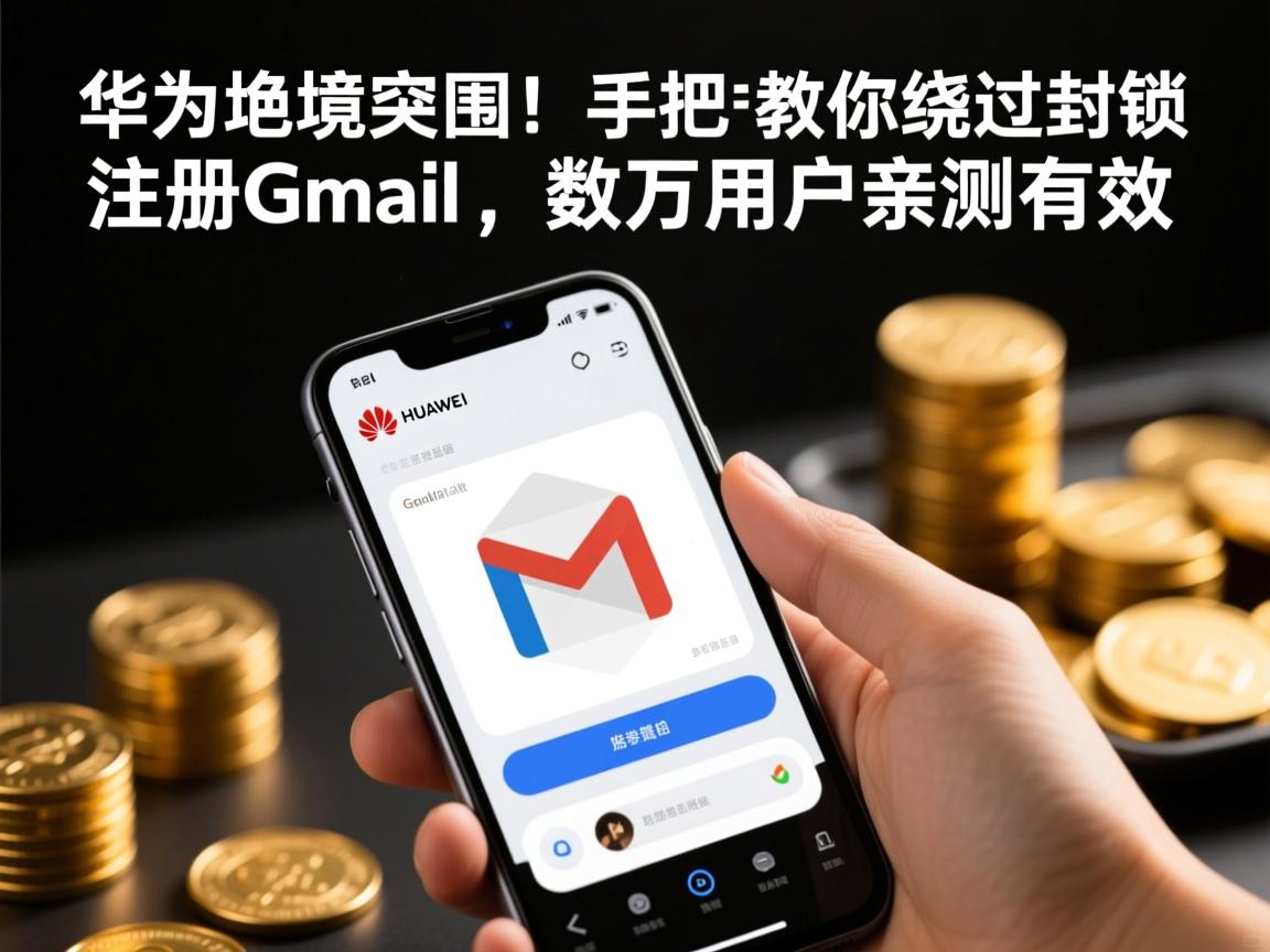 华为手机绝境突围!手把手教你绕过封锁注册Gmail,数万用户亲测有效
