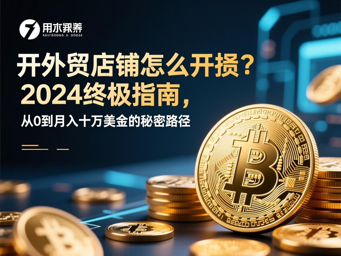 开外贸店铺怎么开的?2024终极指南,从0到月入十万美金的秘密路径
