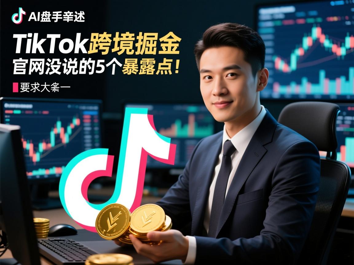 AI操盘手亲述,TikTok跨境掘金,官网没说的5个暴雷点!