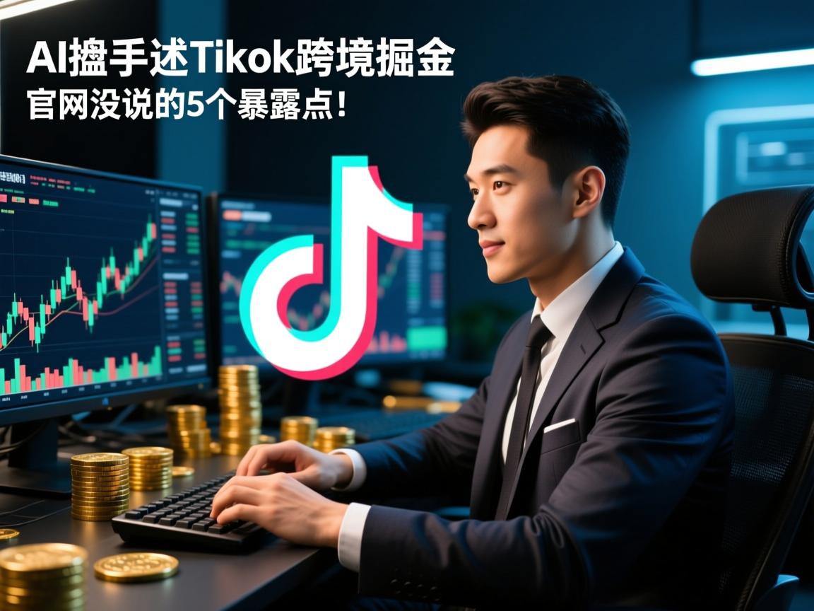 AI操盘手亲述,TikTok跨境掘金,官网没说的5个暴雷点!