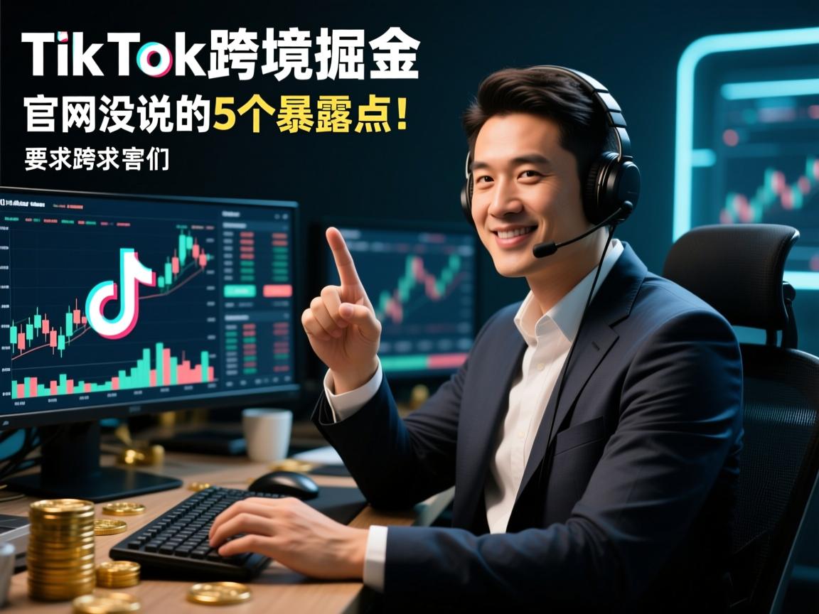AI操盘手亲述,TikTok跨境掘金,官网没说的5个暴雷点!