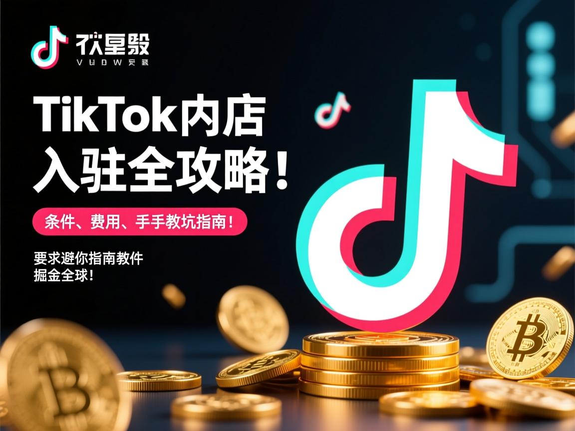 TikTok小店入驻全攻略,条件、费用、避坑指南,手把手教你掘金全球!