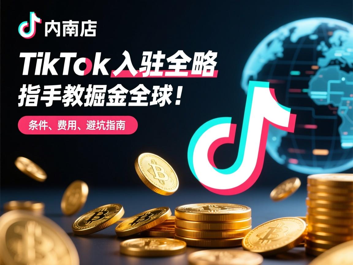 TikTok小店入驻全攻略,条件、费用、避坑指南,手把手教你掘金全球!