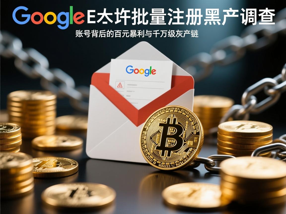谷歌邮箱批量注册黑产调查,一个账号背后的百元暴利与千万级灰产链