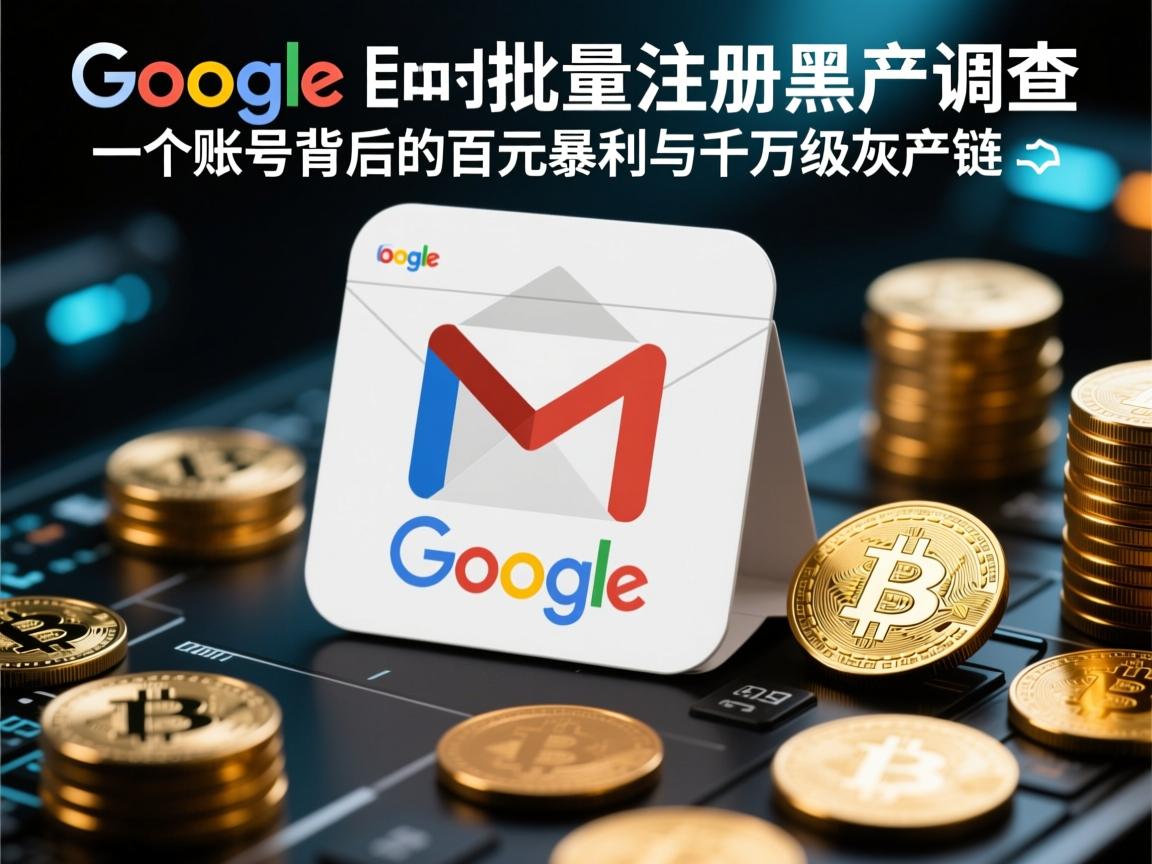 谷歌邮箱批量注册黑产调查,一个账号背后的百元暴利与千万级灰产链