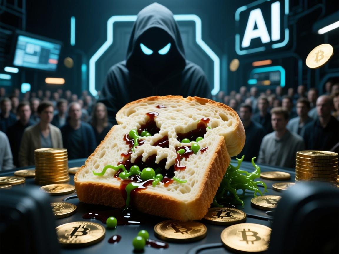 AI时代暗网陷阱惊现!数字面包竟含剧毒,数万网民集体中招