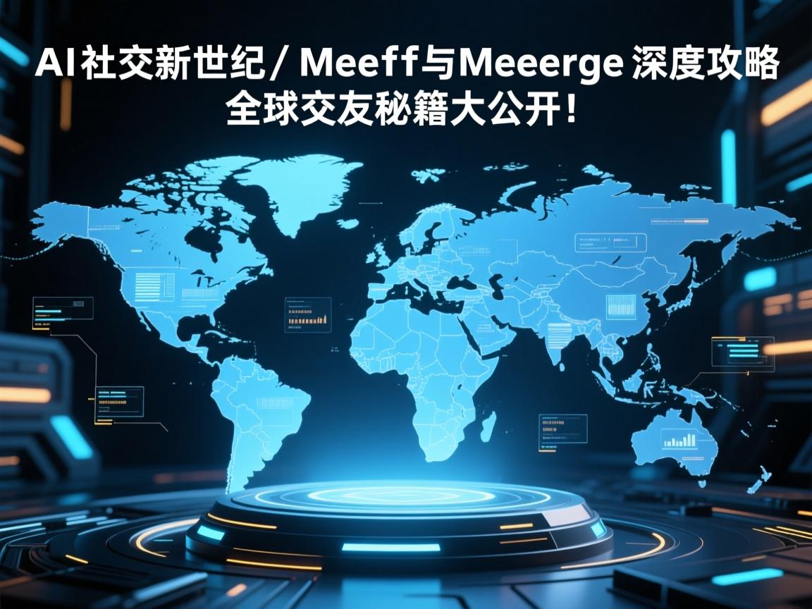 AI社交新纪元，Meeff与Meeerge深度攻略，全球交友秘籍大公开！