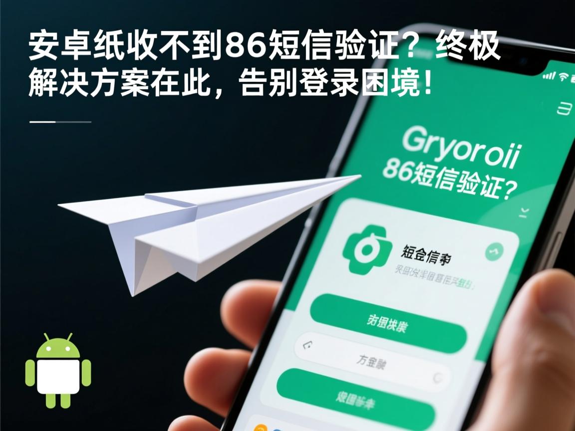 安卓纸飞机收不到86短信验证?终极解决方案在此,告别登录困境!
