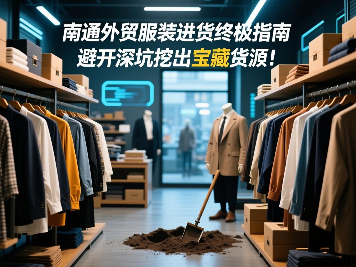 南通外贸服装进货终极指南,避开深坑,挖出宝藏货源!