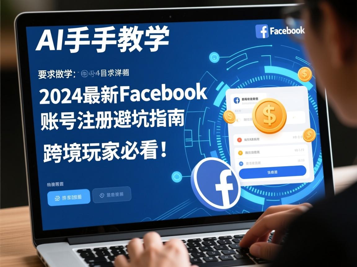 AI手把手教学,2024最新Facebook账号注册避坑指南,跨境玩家必看!