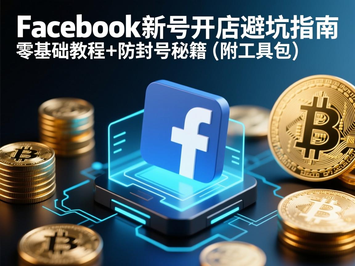 Facebook新号开店避坑指南,零基础教程+防封号秘籍(附工具包)