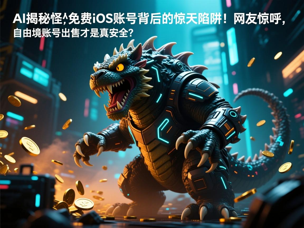 AI揭秘，怪兽免费iOS账号背后的惊天陷阱！网友惊呼，自由境账号出售才是真安全？