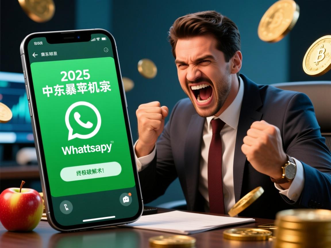 2025中东苹果机主暴怒实录，86手机收不到WhatsApp验证码的终极破解术！