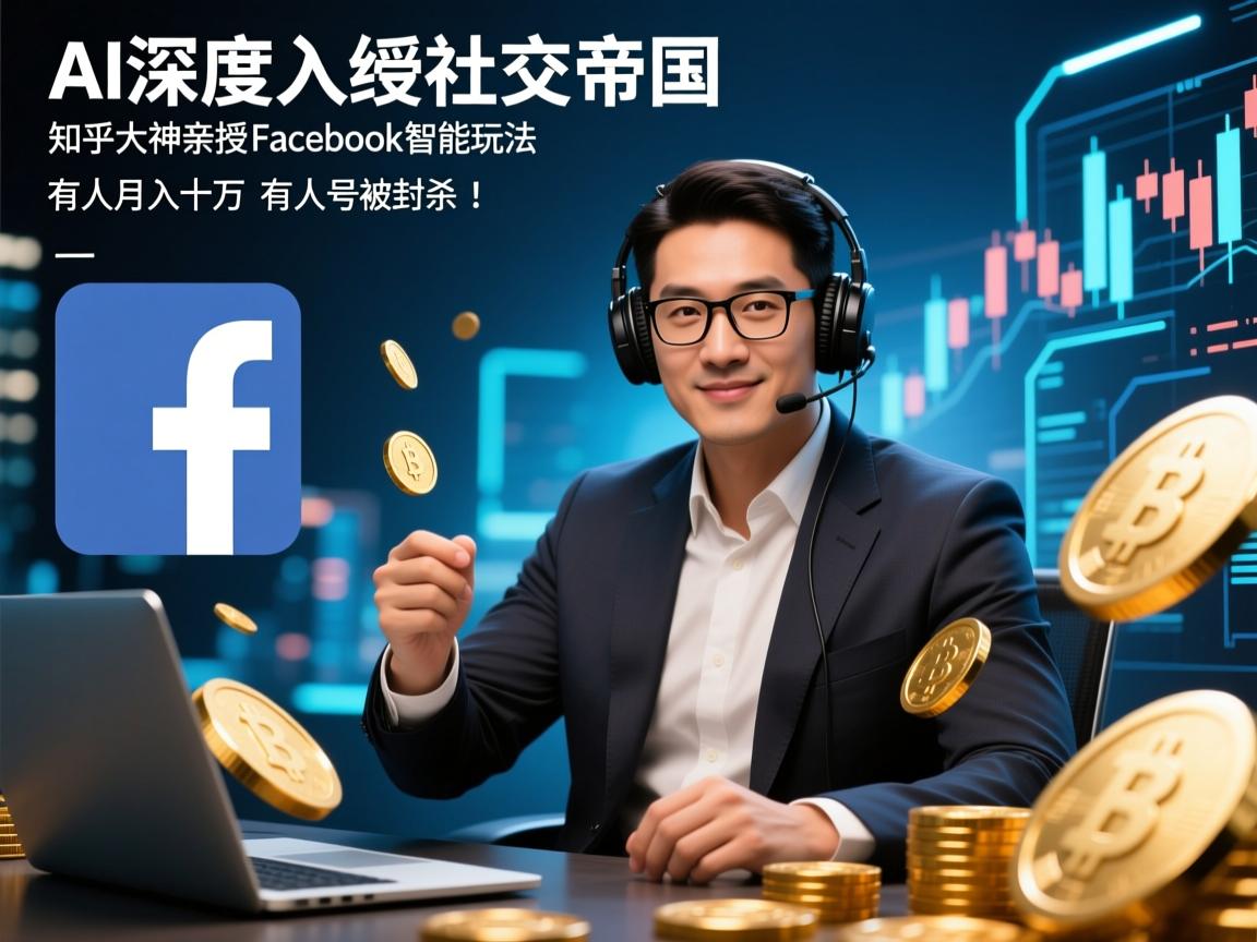 当AI深度入侵社交帝国,知乎大神亲授Facebook智能玩法,有人月入十万,有人号被封杀!