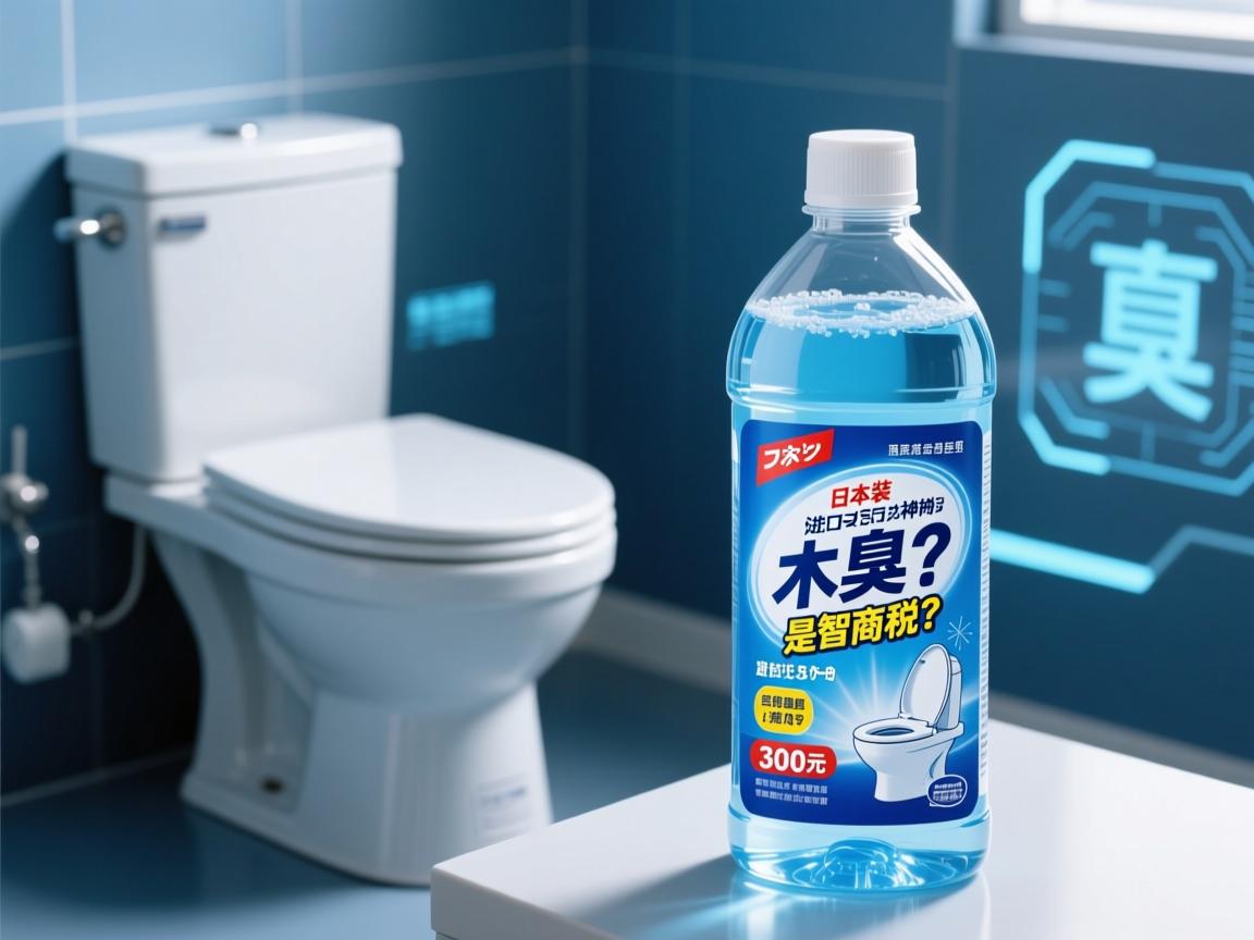 日本原装进口马桶除臭去污剂,300元一瓶的清洁神水是智商税吗?