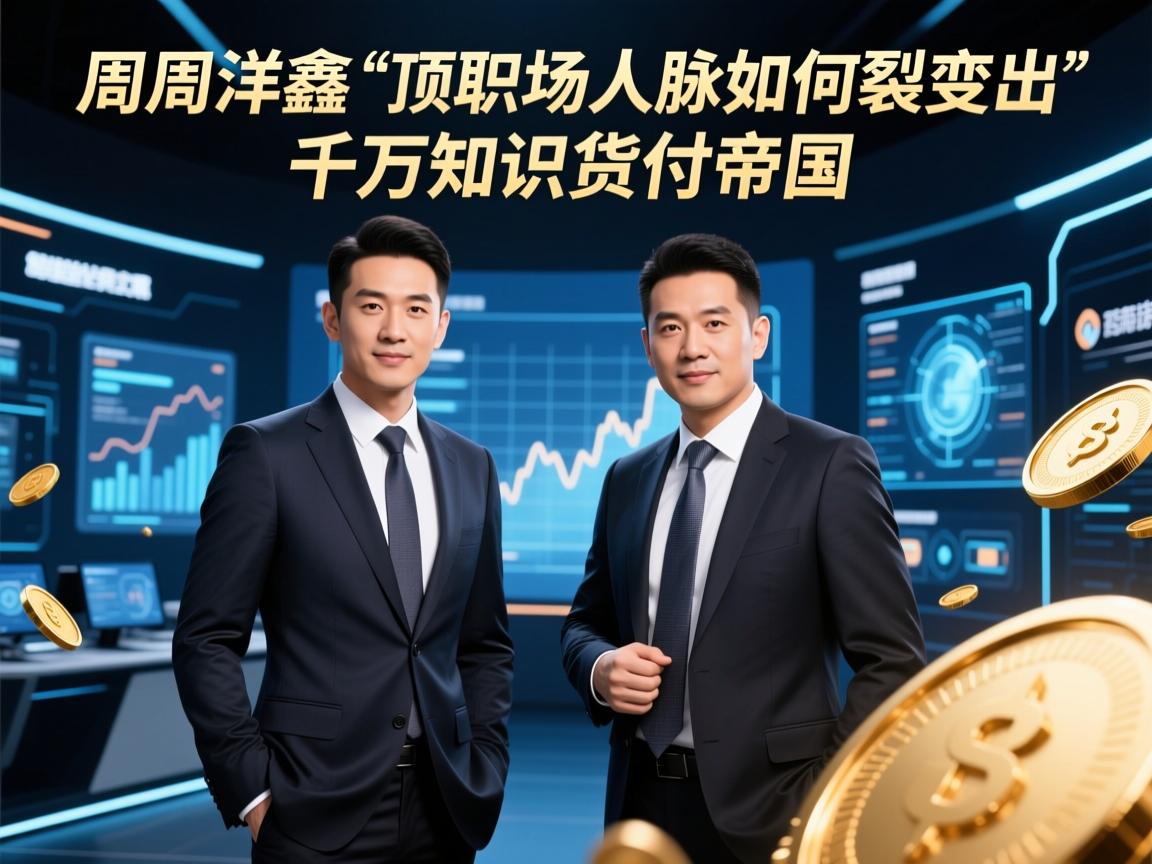 从周洋到周洋鑫,顶级职场人脉如何裂变出千万知识付费帝国