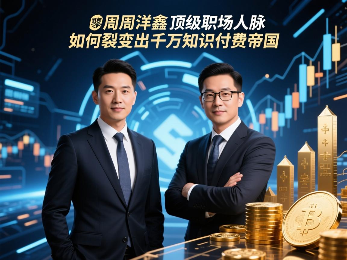 从周洋到周洋鑫,顶级职场人脉如何裂变出千万知识付费帝国