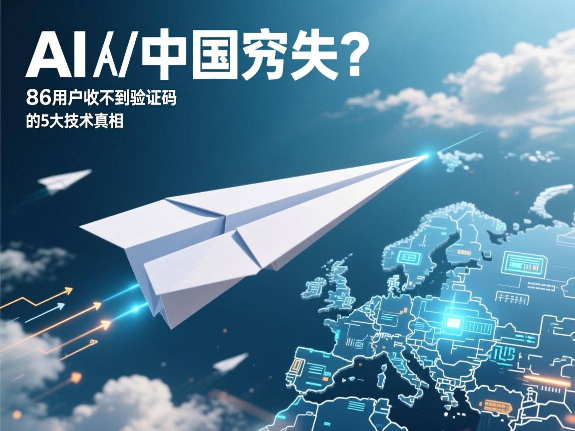 AI解谜,纸飞机为何在中国上空失联?86用户收不到验证码的5大技术真相