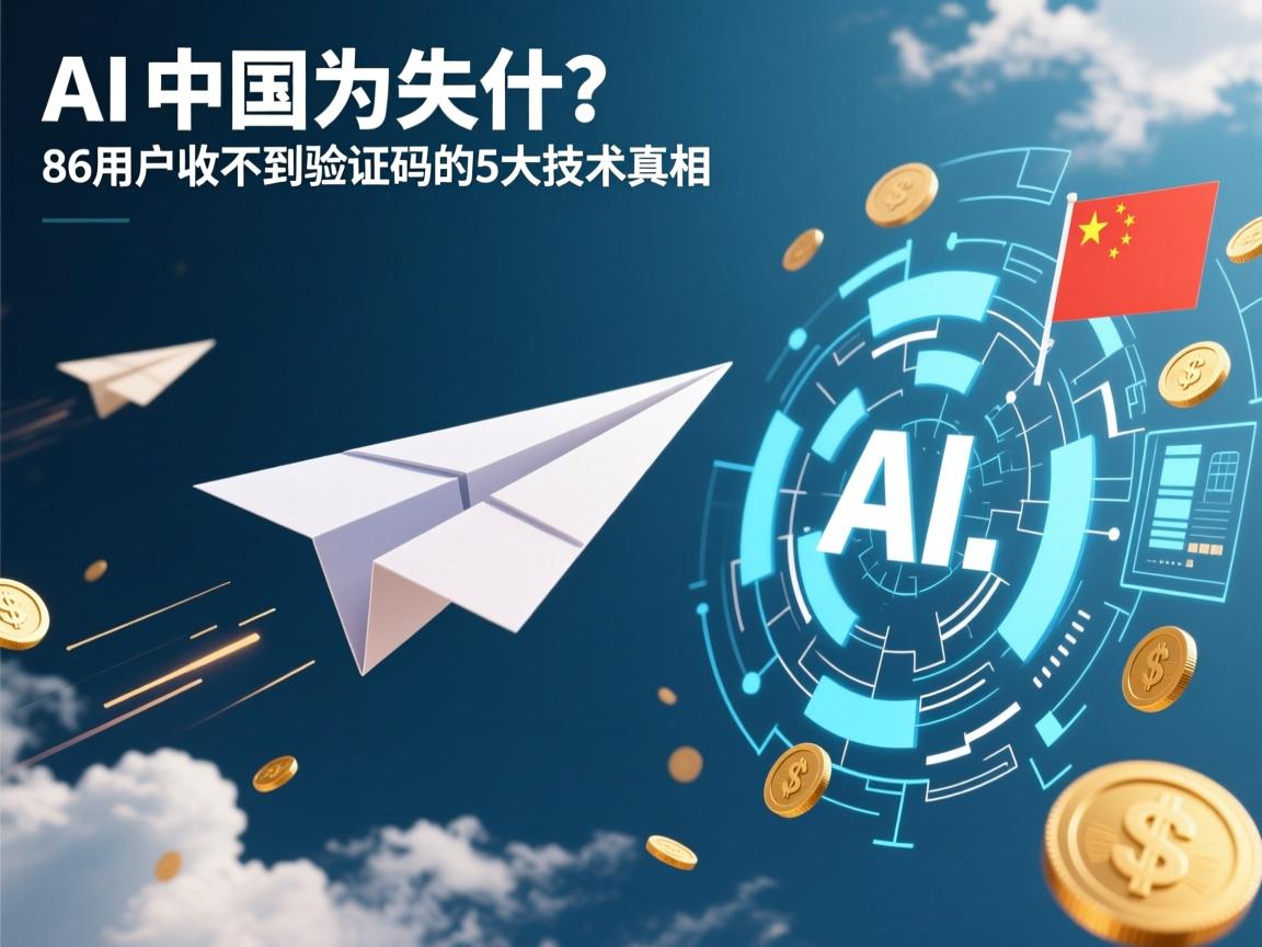 AI解谜,纸飞机为何在中国上空失联?86用户收不到验证码的5大技术真相