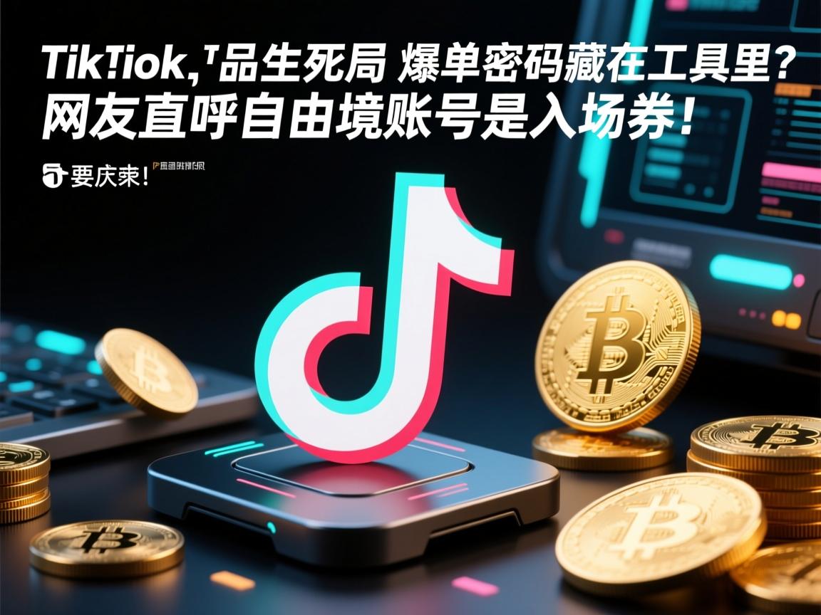 TikTok选品生死局，爆单密码藏在工具里？网友直呼自由境账号是入场券！