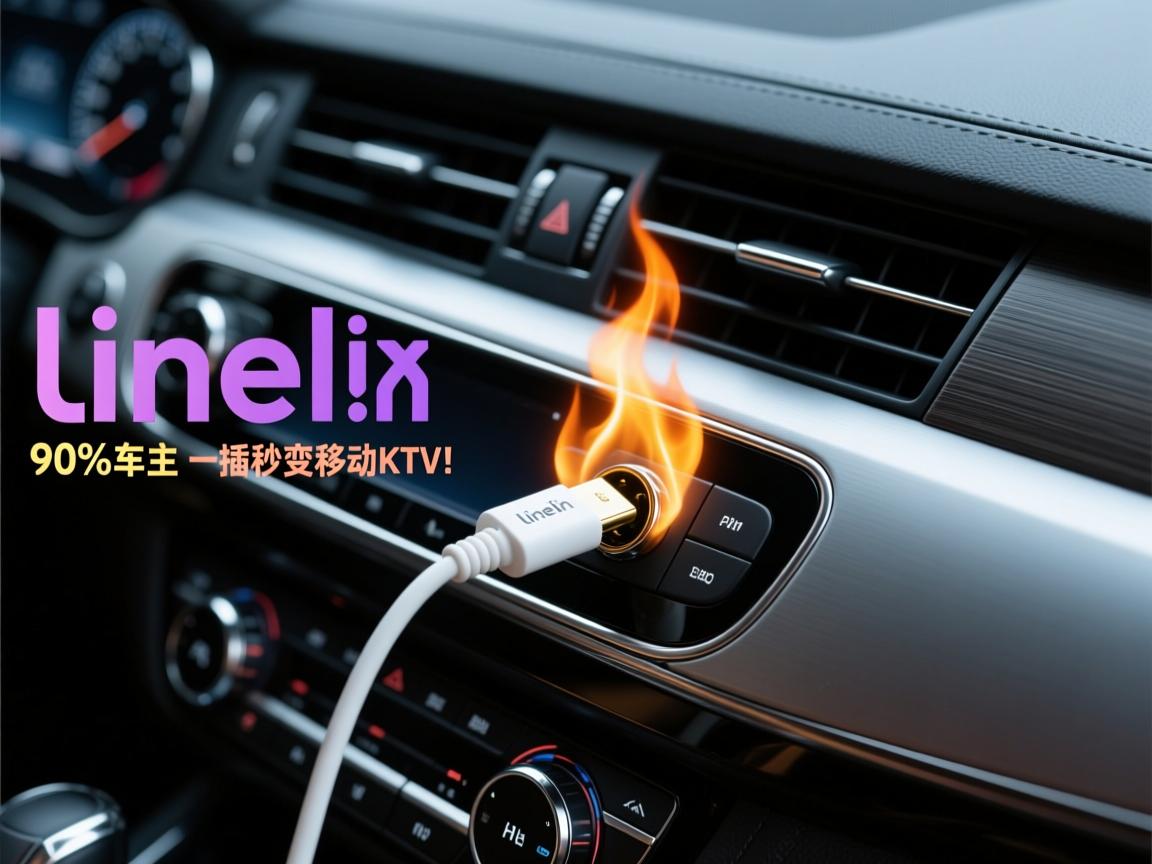 🔥车上linein接口怎么使用?90%车主当摆设的宝藏功能,一插秒变移动KTV!