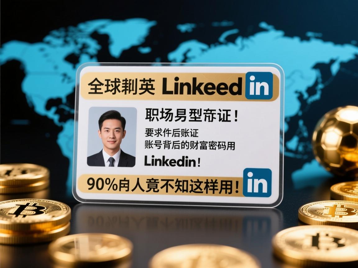 全球精英的职场身份证,LinkedIn账号背后的财富密码,90%的人竟不知这样用!