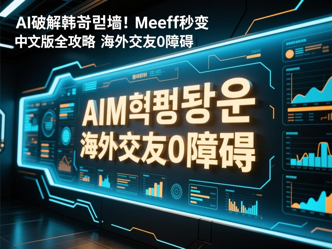 AI破解韩语墙!Meeff秒变中文版全攻略,海外交友0障碍