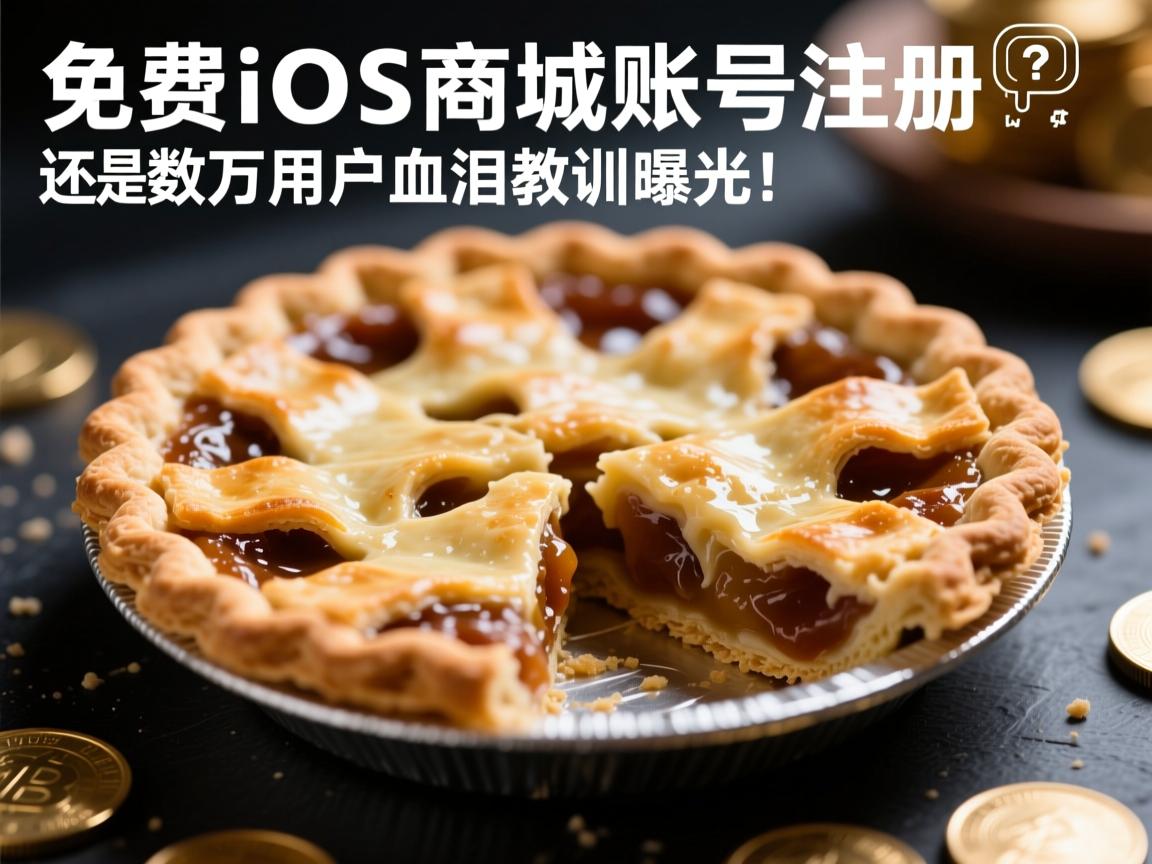 免费iOS商城账号注册,馅饼还是陷阱?数万用户血泪教训曝光!