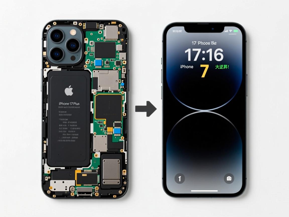 iPhone 17 Plus韩版深度拆解,对比iPhone 16竟有7大逆天差异!