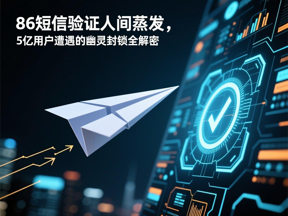 纸飞机失联惊魂夜!86短信验证人间蒸发,5亿用户遭遇的幽灵封锁全解密