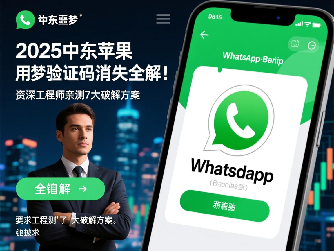 2025中东苹果用户噩梦,WhatsApp验证码消失全解!资深工程师亲测7大破解方案