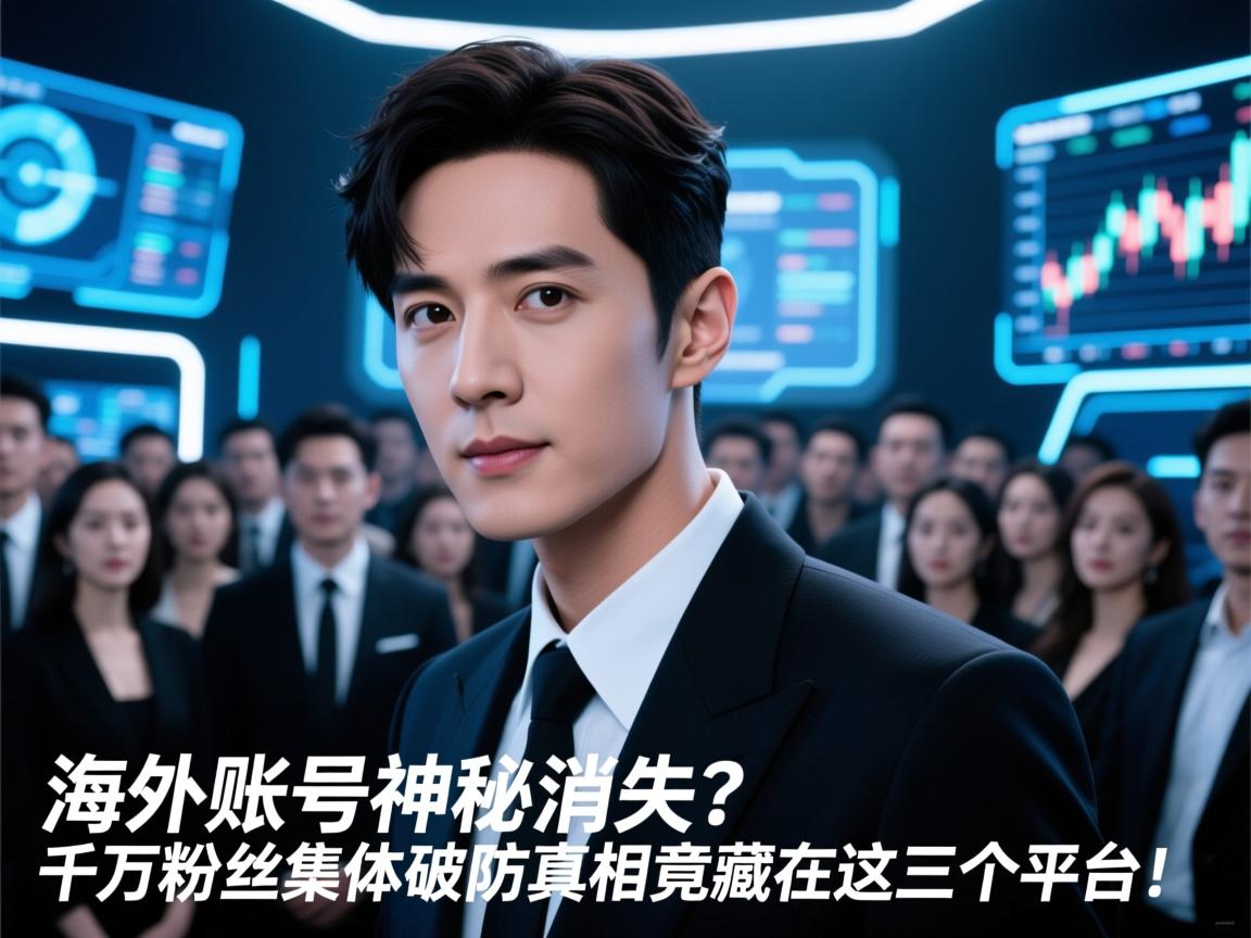 肖战海外账号神秘消失?千万粉丝集体破防,真相竟藏在这三个平台!