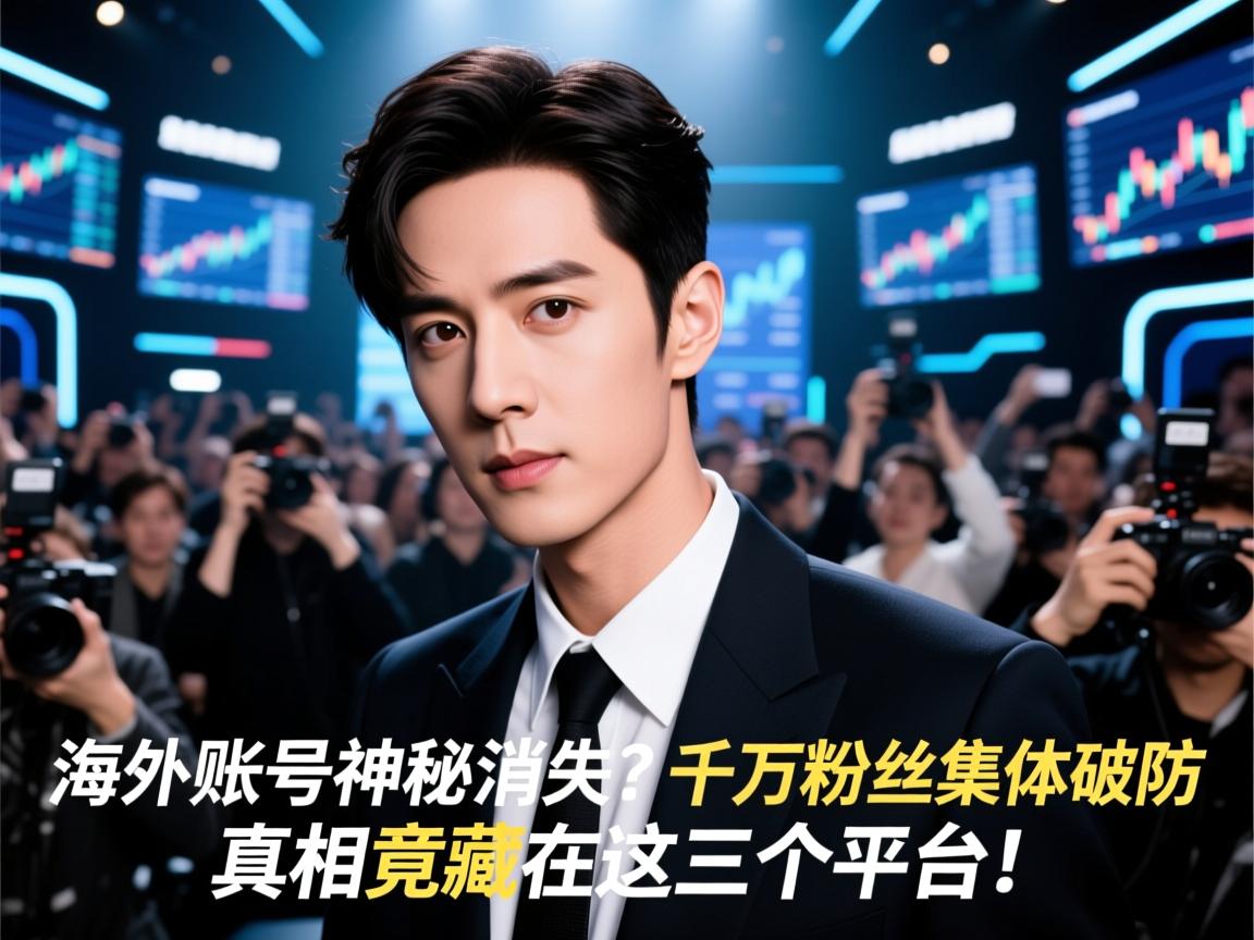肖战海外账号神秘消失?千万粉丝集体破防,真相竟藏在这三个平台!