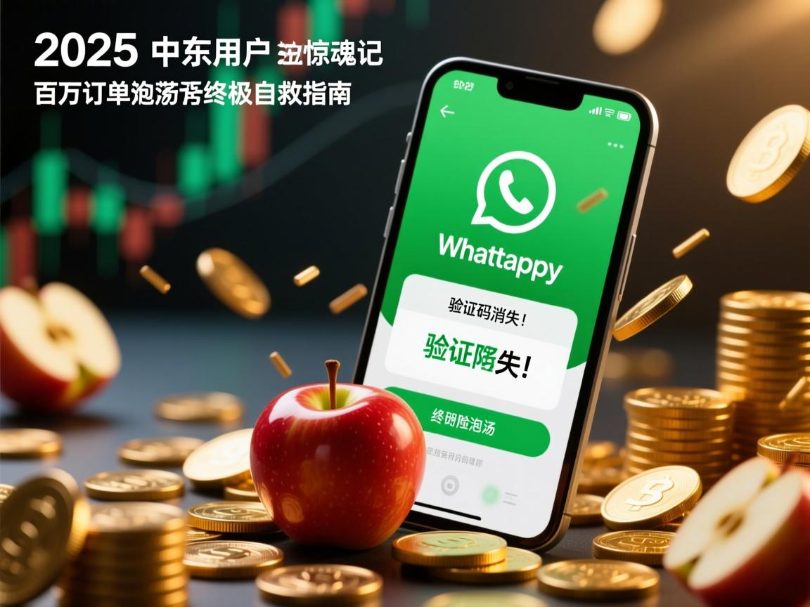 2025中东苹果用户WhatsApp注册惊魂记，验证码消失！百万订单险泡汤，终极自救指南