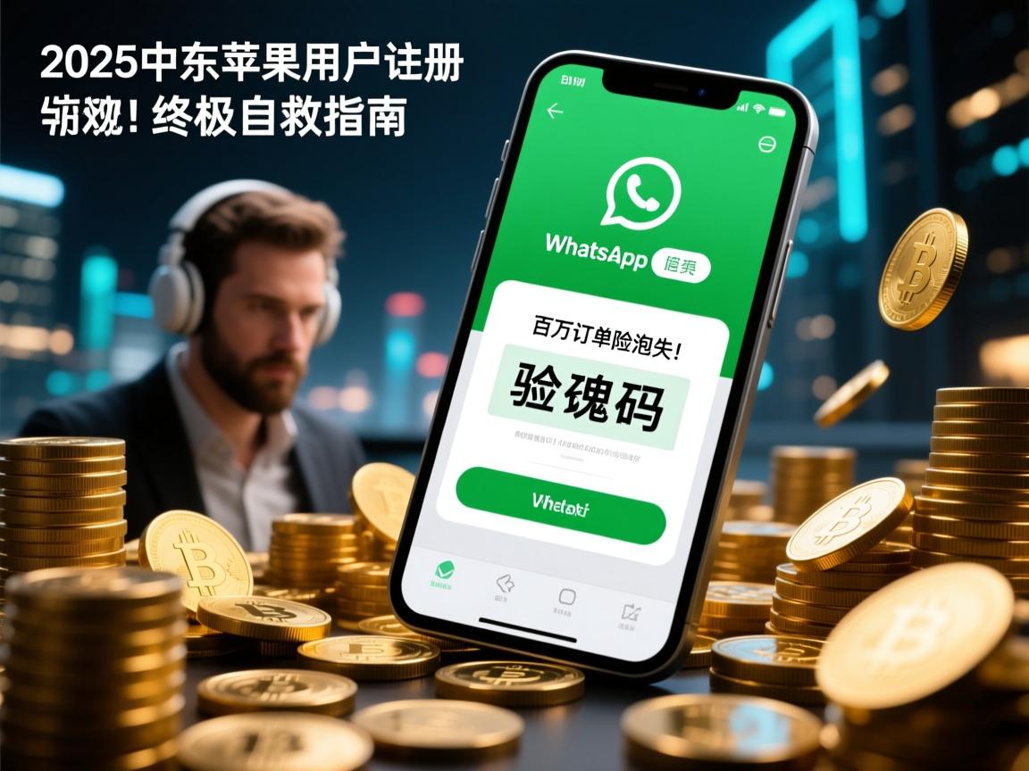 2025中东苹果用户WhatsApp注册惊魂记,验证码消失!百万订单险泡汤,终极自救指南