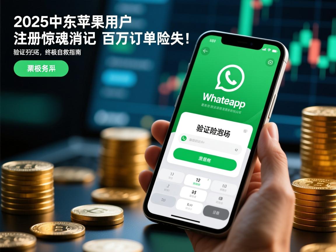2025中东苹果用户WhatsApp注册惊魂记,验证码消失!百万订单险泡汤,终极自救指南