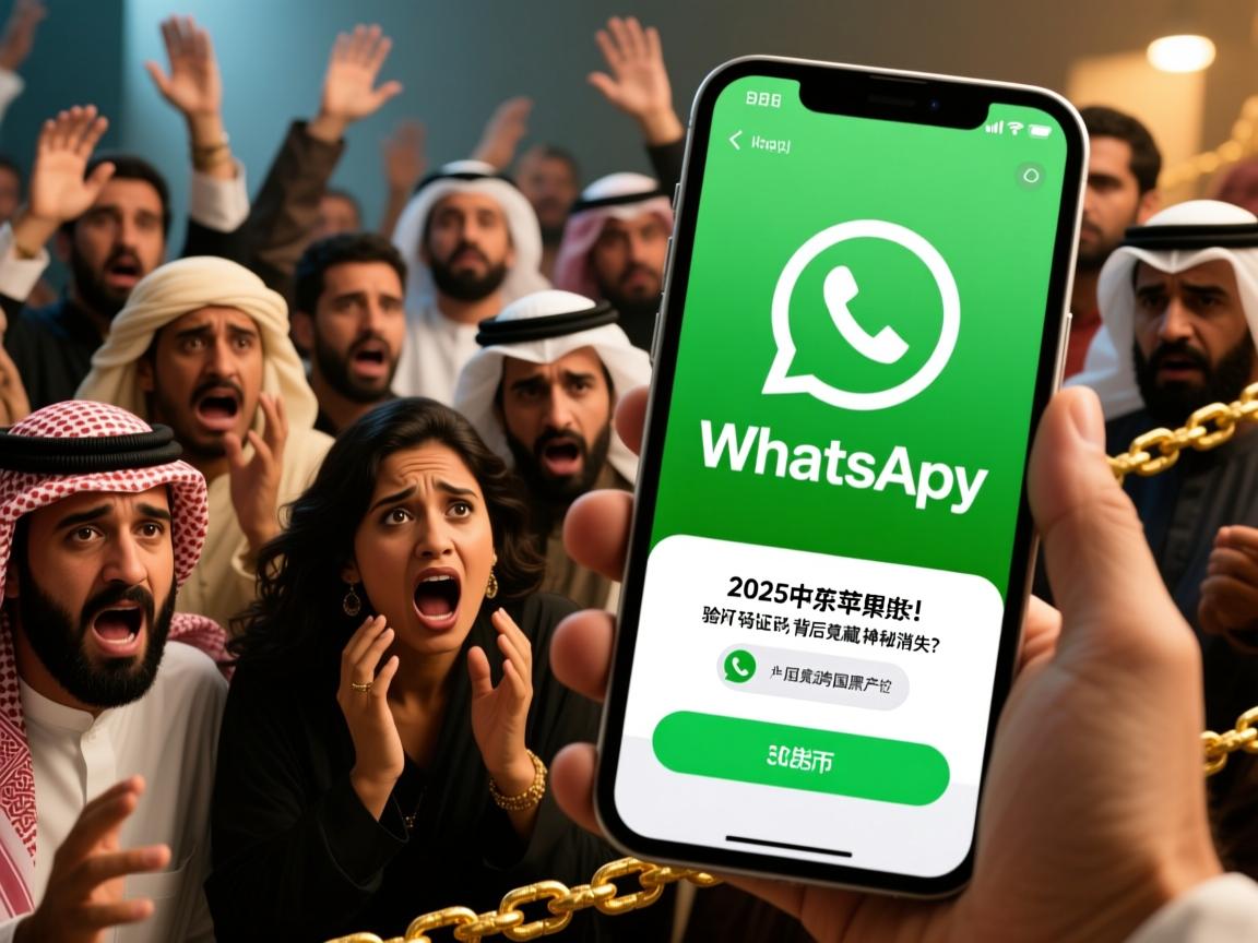 2025中东苹果用户集体恐慌！WhatsApp验证码神秘消失，背后竟藏跨国黑产链？