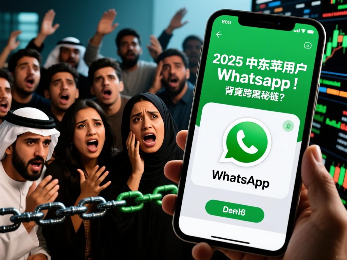2025中东苹果用户集体恐慌!WhatsApp验证码神秘消失,背后竟藏跨国黑产链?