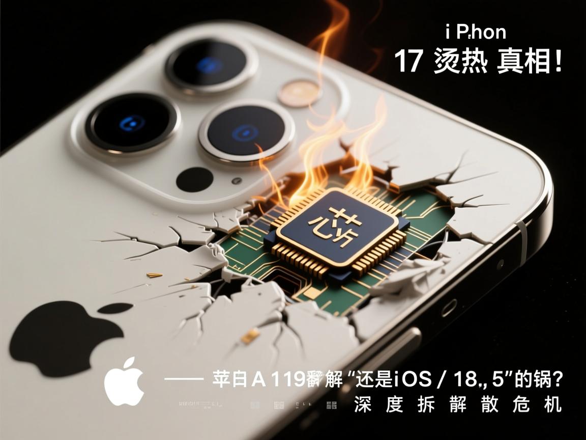 iPhone 17烫手真相!苹果A19芯片翻车还是iOS 18.5的锅?深度拆解散热危机