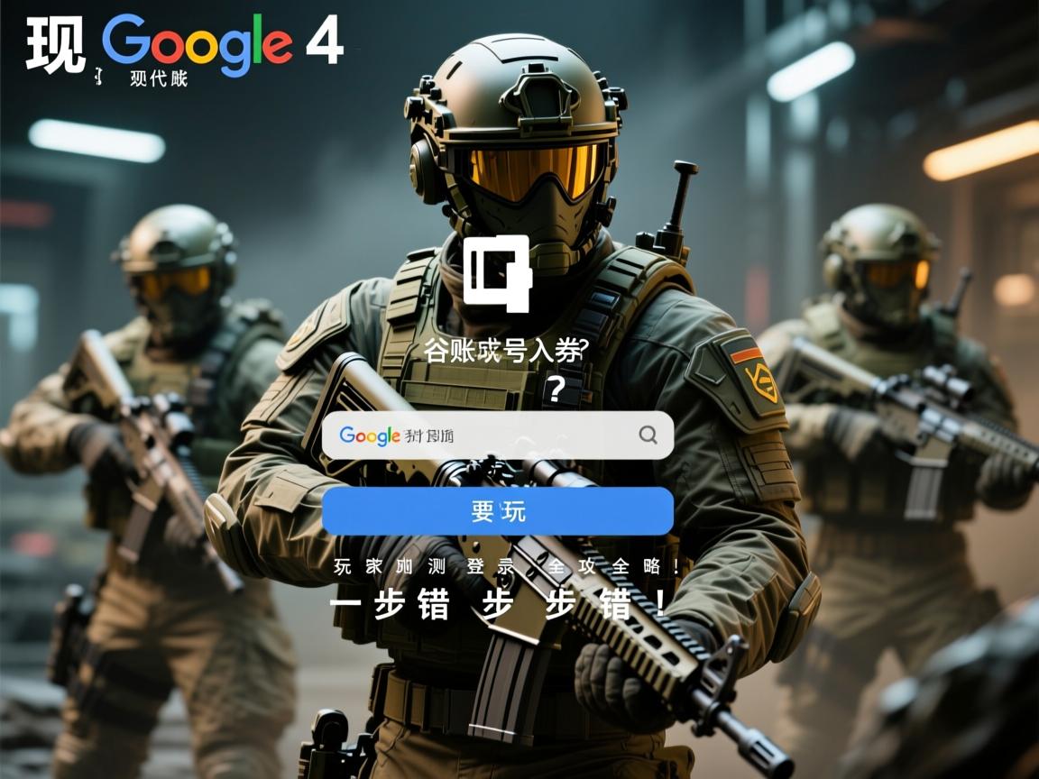现代战争4,谷歌账号成入场券?玩家实测登录全攻略,一步错步步错!